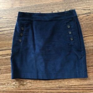 Banana Republic blue corduroy skirt (worn once)